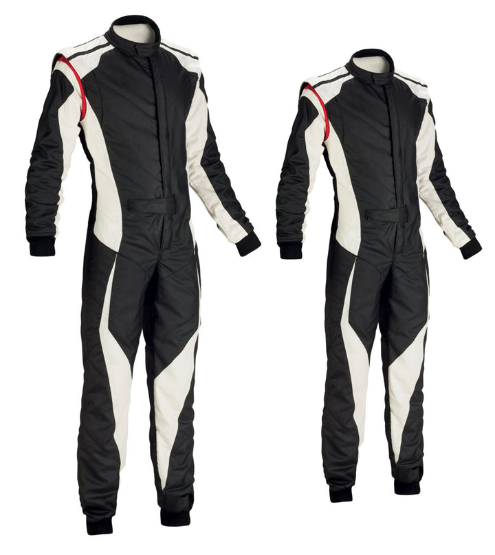 Go Kart Racing Suit Black SpeedX Gear
