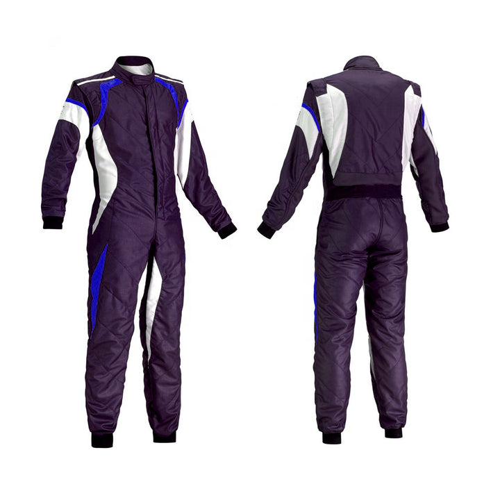 Purple Go-Kart Racing Suit SpeedX Gear