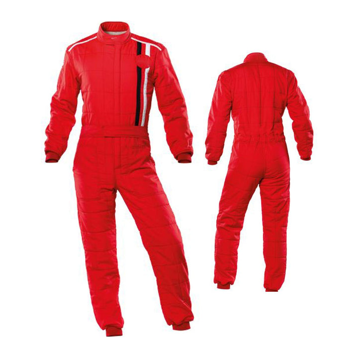 Racing Suit For Kart Race - Red SpeedX Gear