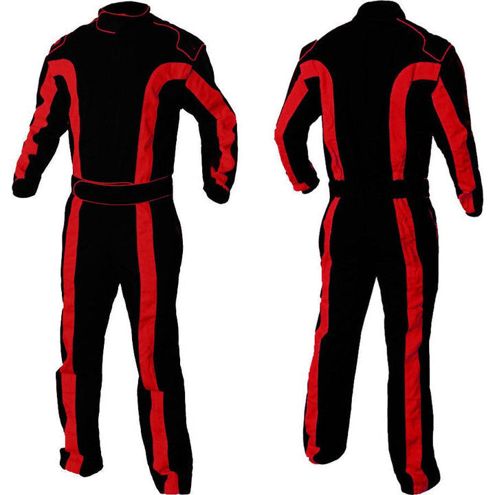 Go Kart Racing Costume Red & Black SpeedX Gear