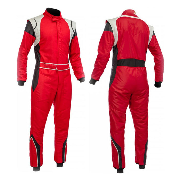 Go Kart Red Racing Costume SpeedX Gear