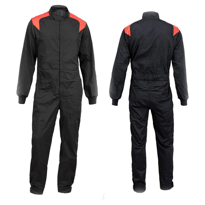 Black Go Kart Race Costume SpeedX Gear