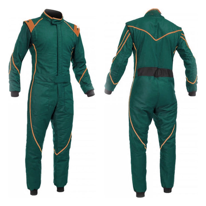 Go Kart Kelly Green Racing Costume SpeedX Gear