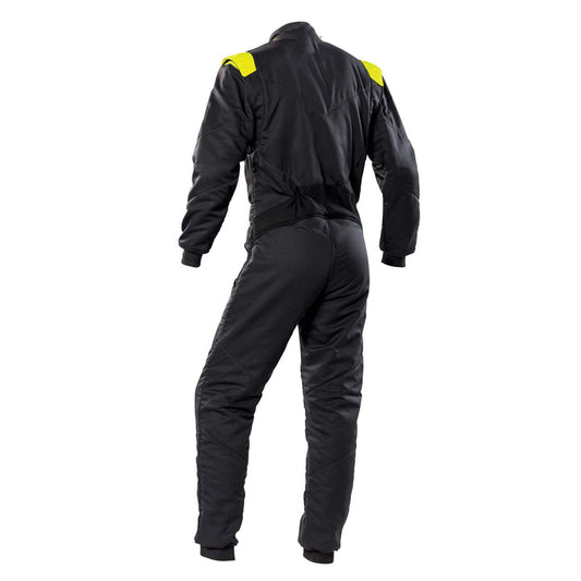 Black Go-Kart Car Driver Race Costume SpeedX Gear
