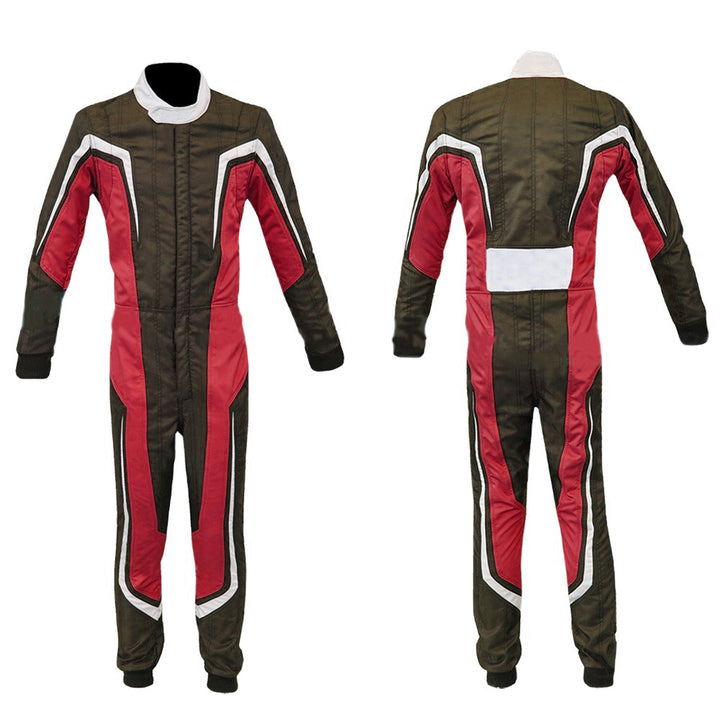 Go-Kart Racewear Costume - Red / Brown SpeedX Gear