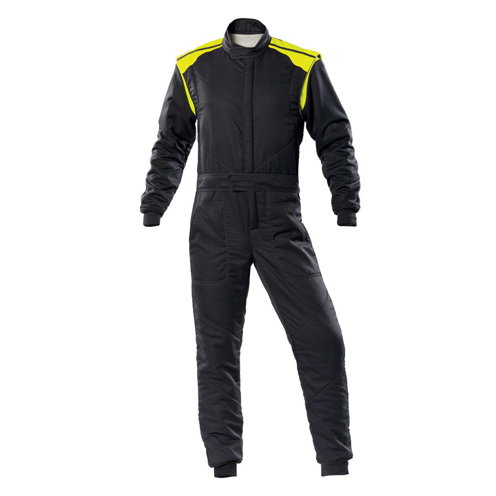 Black Go-Kart Car Driver Race Costume SpeedX Gear