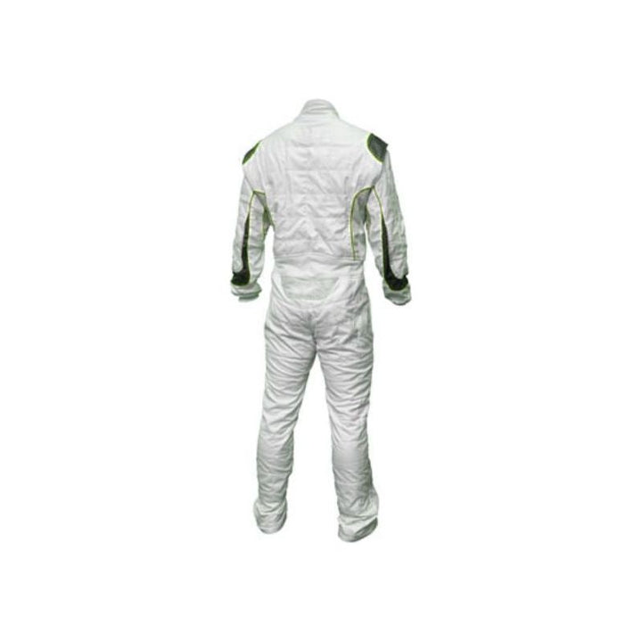 Karting Racing Outfit - White SpeedX Gear