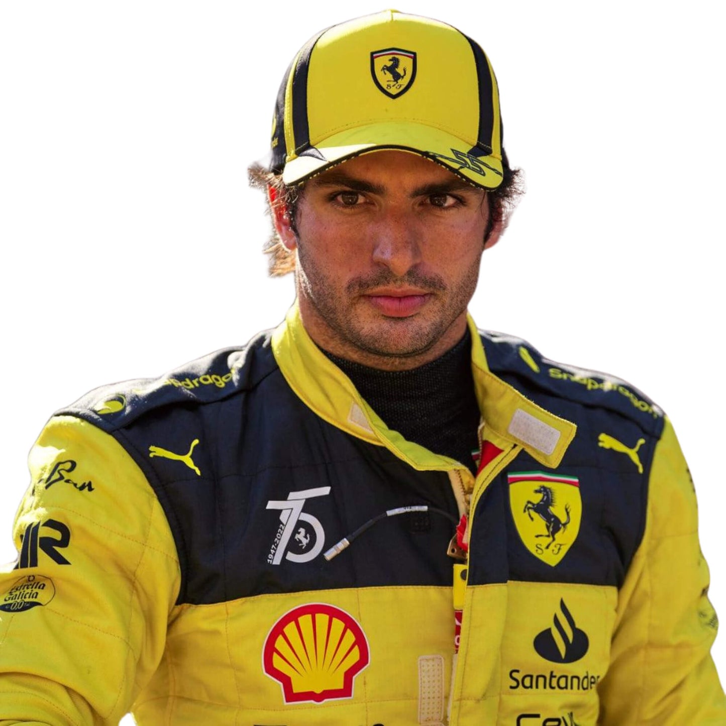 2022 Carlos Sainz 75th Anniversary F1 Racing Suit SpeedX Gear