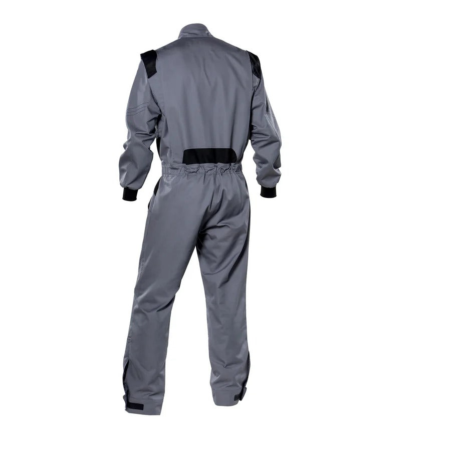 Go Kart Gray Custom Racing Suit SpeedX Gear
