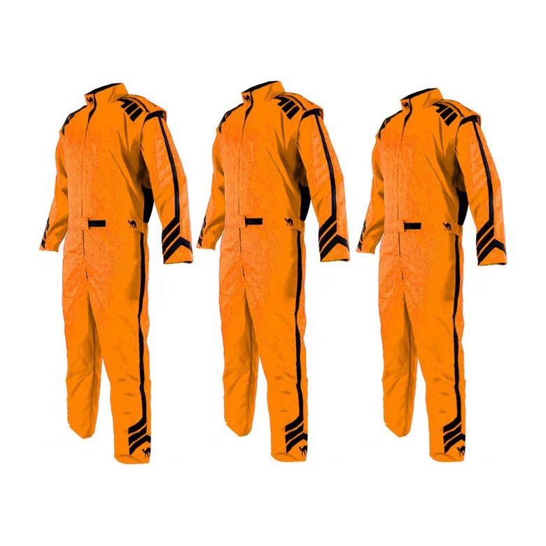 Orange Racing Suit for Go Karting SpeedX Gear