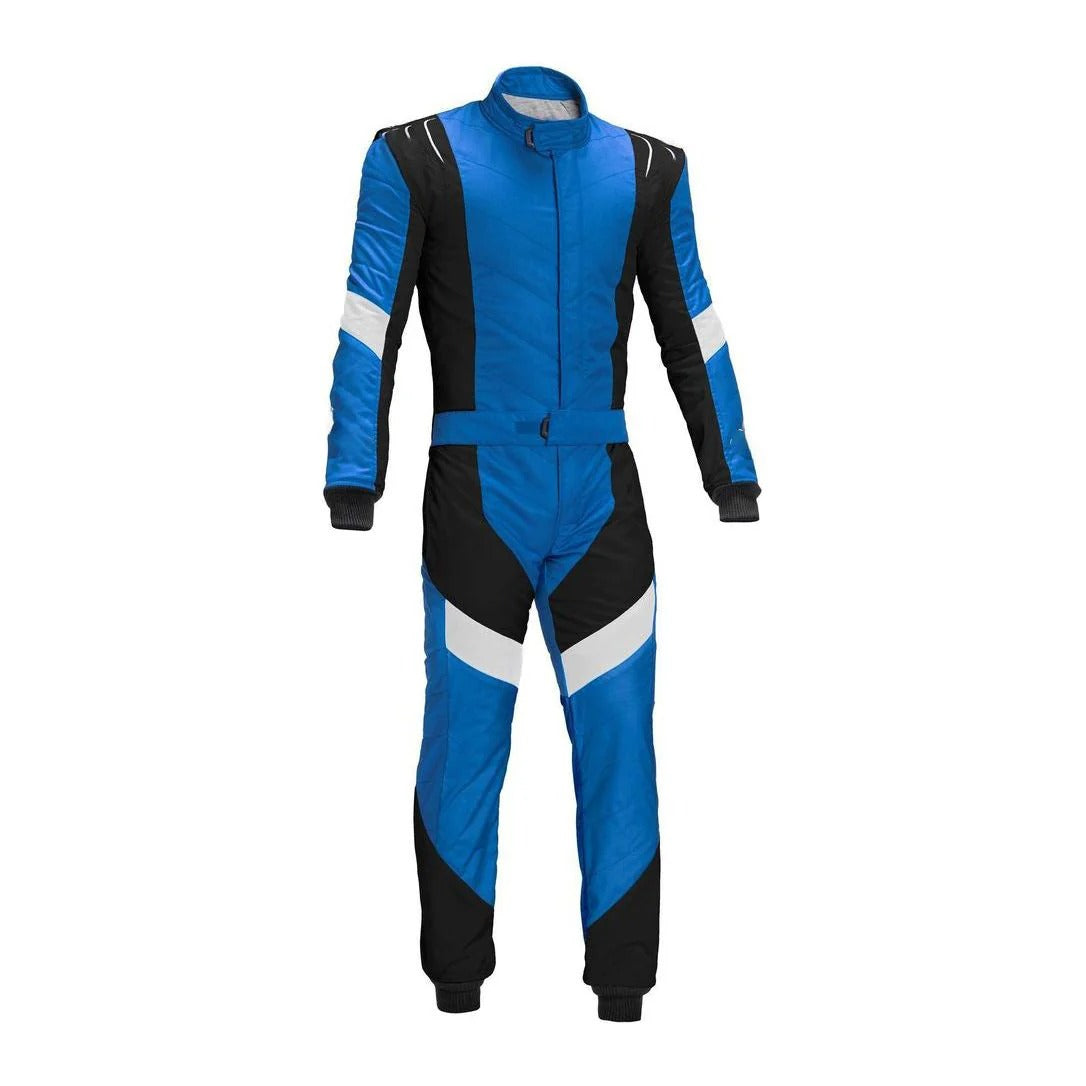 Blue Go-Kart Racing Cordura One Piece suit SpeedX Gear
