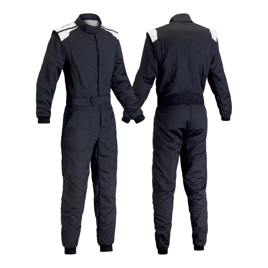 Black Karting Driver Race Outfit SpeedX Gear
