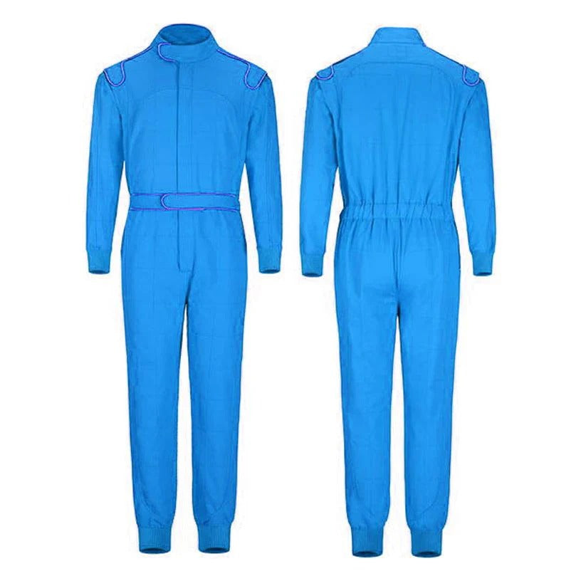 Go Kart Blue Racing Suit SpeedX Gear