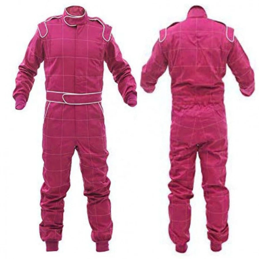 Karting Race Driver Outfit - Pink SpeedX Gear