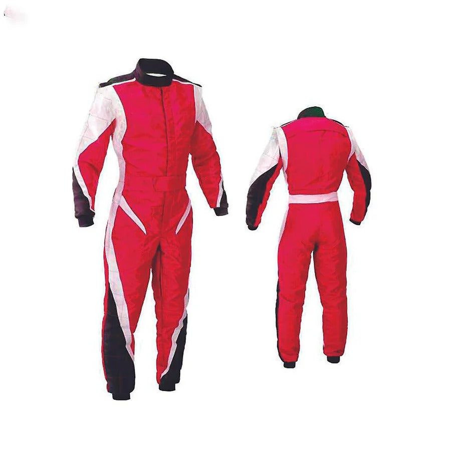Red Racing Suit for Go Karting SpeedX Gear