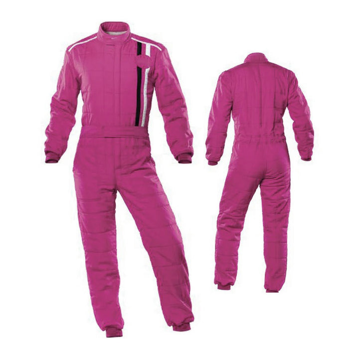 Race Suit For Kart Racing - Pink SpeedX Gear