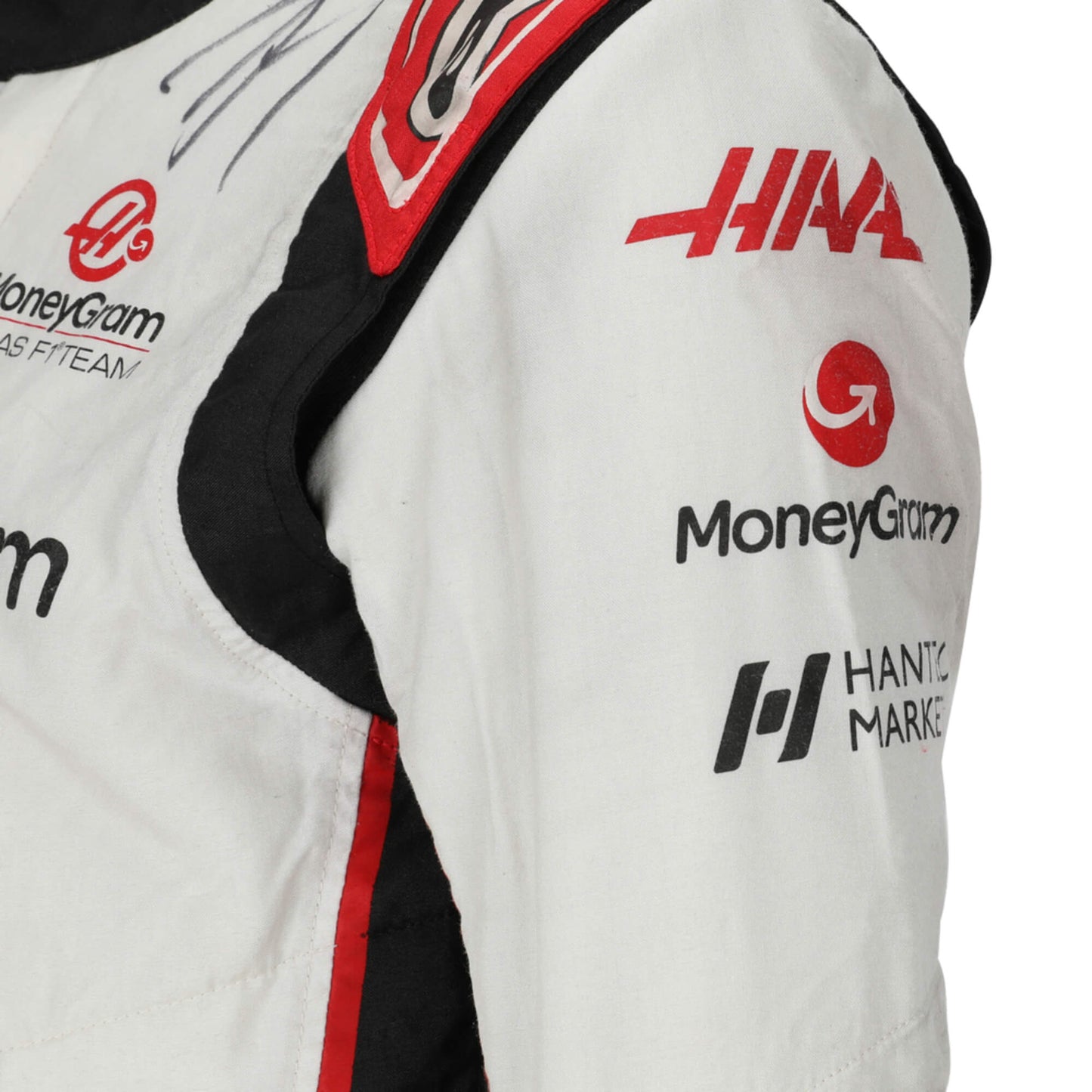 2017 Kevin Magnussen Signed Grand Prix F1 Racing Suit SpeedX Gear