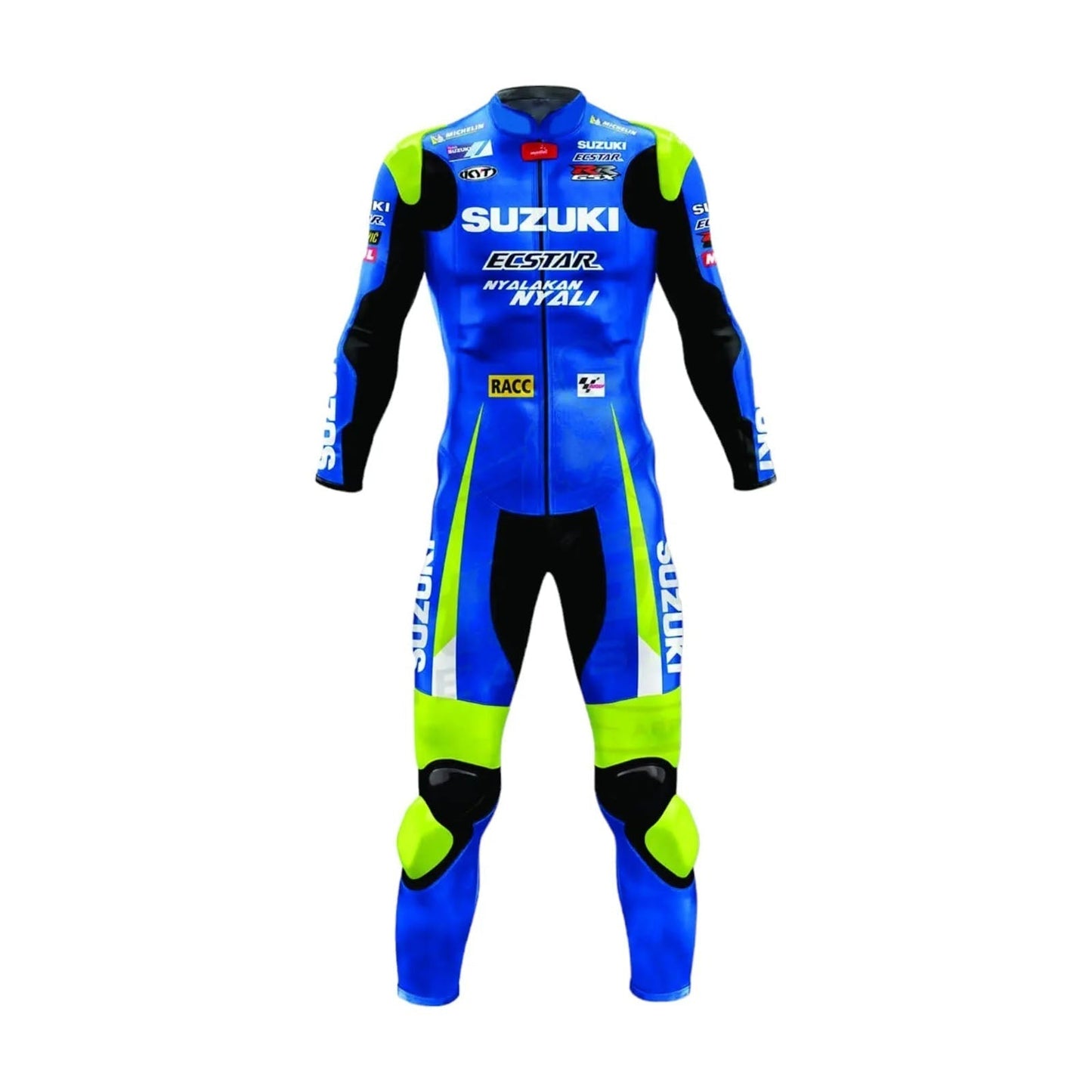 Suzuki Aleix Espargaro 2016 GSXR Leather Motorcycle Riding Suit SpeedX Gear