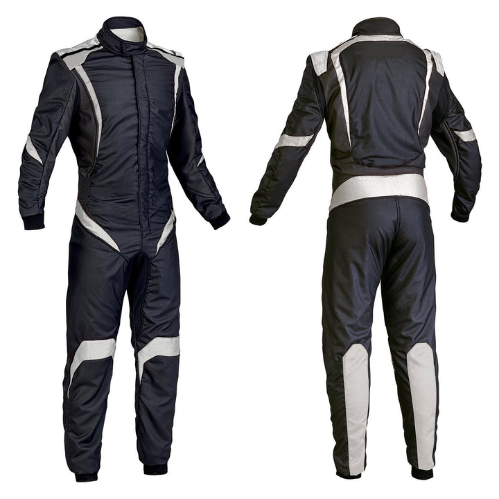 Black Go-Kart Driver Racing Wear SpeedX Gear