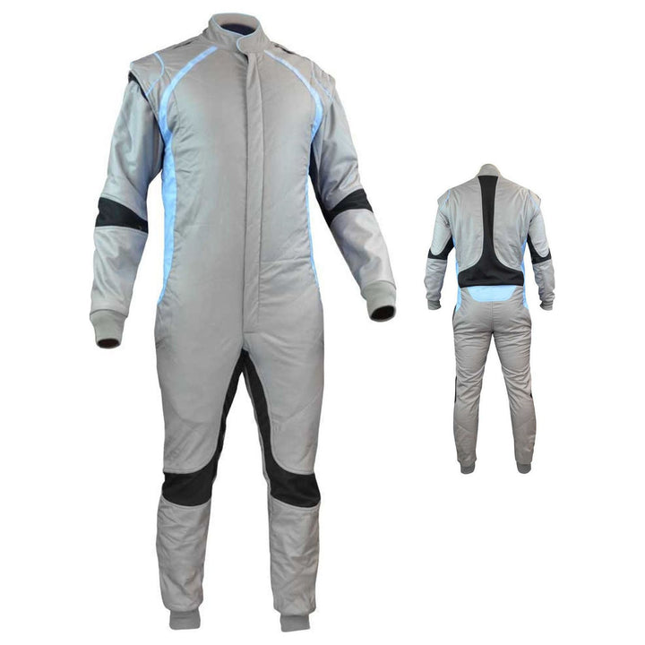 Gray Go Kart Race Costume SpeedX Gear