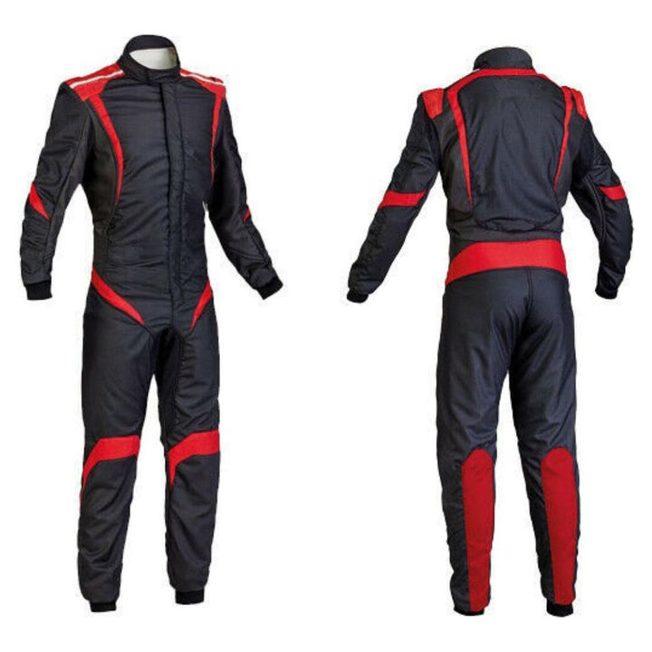Black Go-Kart Driver Race Wear SpeedX Gear