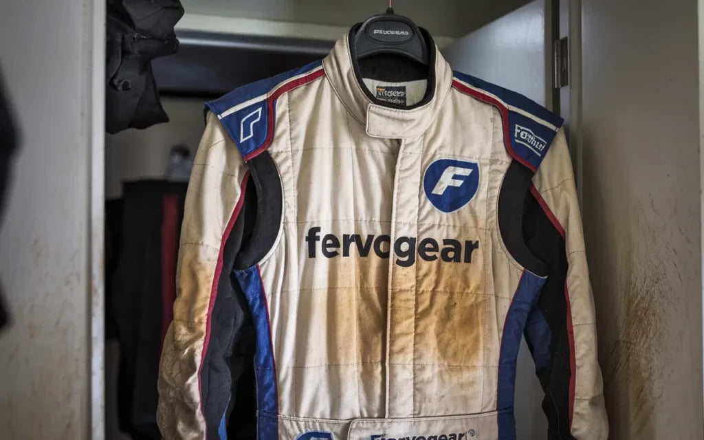 Racing suit washing instructions for motorsport drivers
