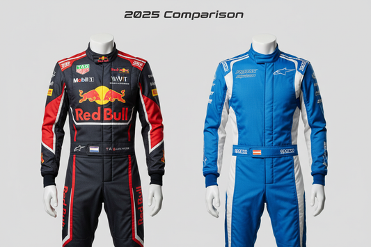 F1 Racing Suit vs Go-Kart Suit — Detailed Comparison for 2025