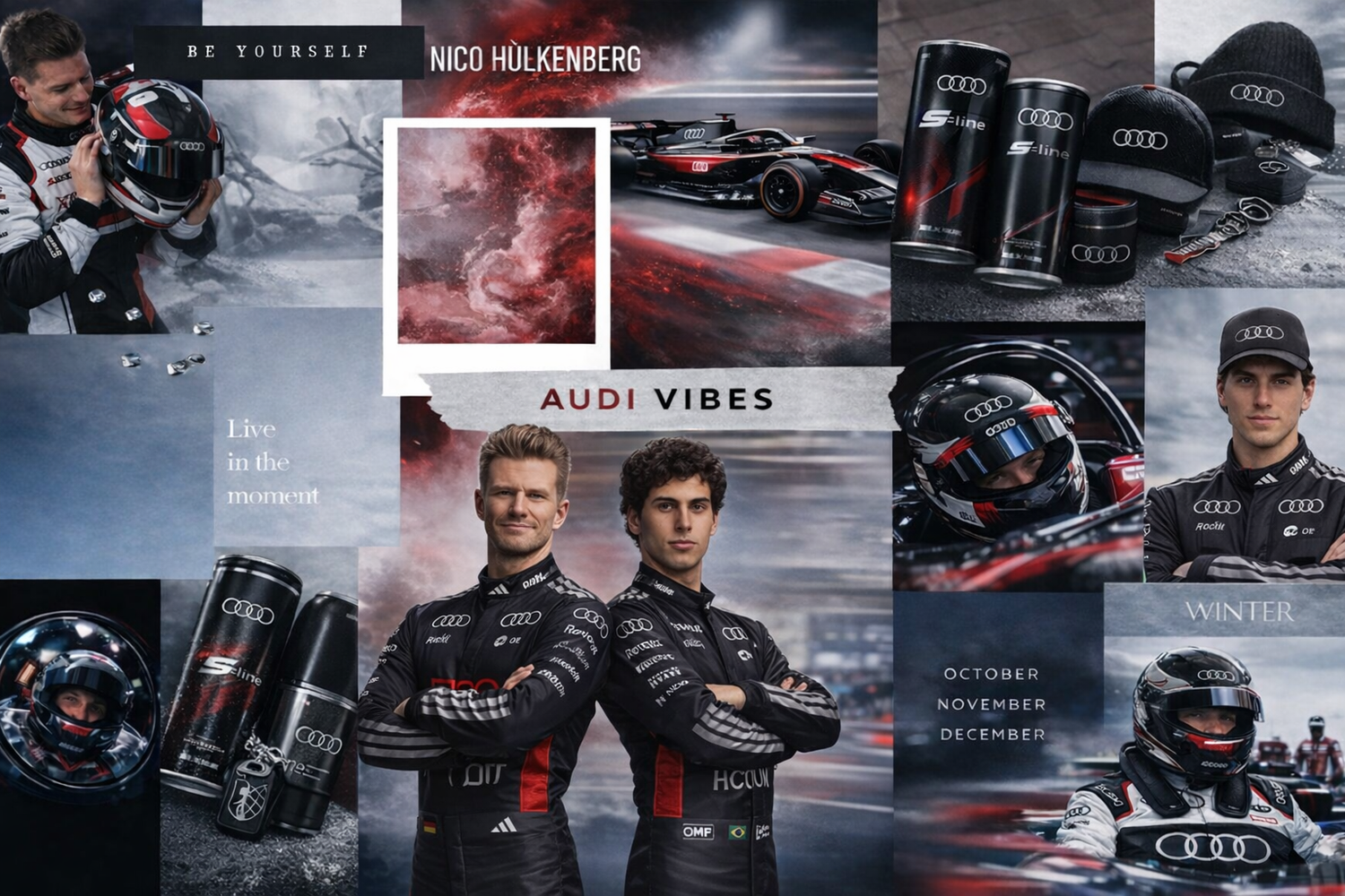 Audi F1 racing Suits - Speedxgear
