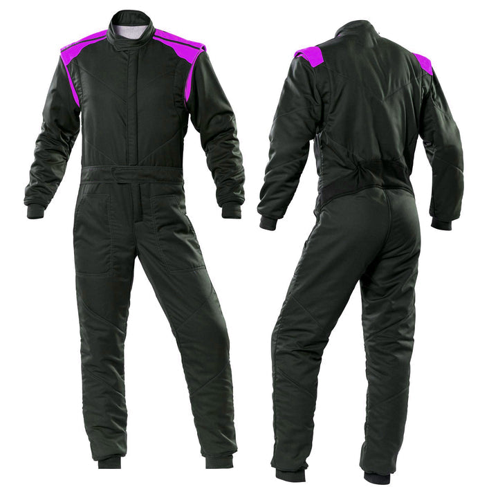 Black Karting Racing Wear SpeedX Gear