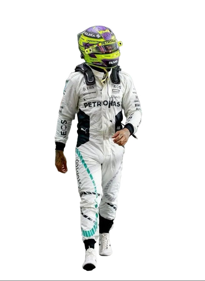 2024 George Russell & Lewis Hamilton Qatar GP F1 Racing Suit - Speedxgear
