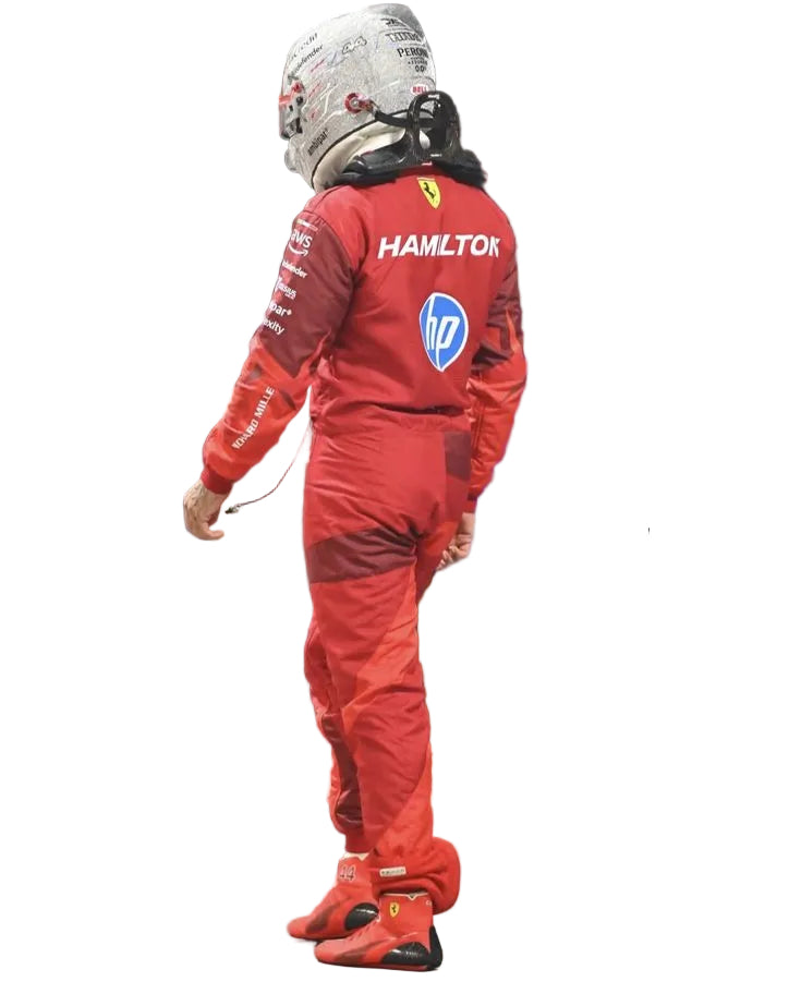 2025 Charles Leclerc & Lewis Hamilton Las Vegas GP F1 Racing suit - Speedxgear