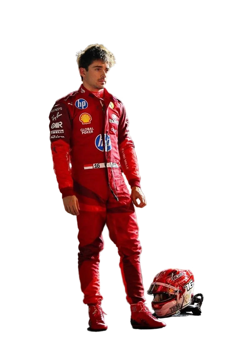 2025 Charles Leclerc & Lewis Hamilton Las Vegas GP F1 Racing suit - Speedxgear