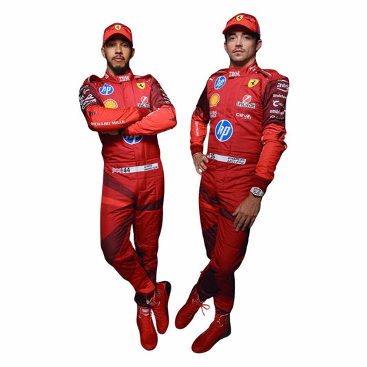 2025 Charles Leclerc & Lewis Hamilton Las Vegas GP F1 Racing suit - Speedxgear