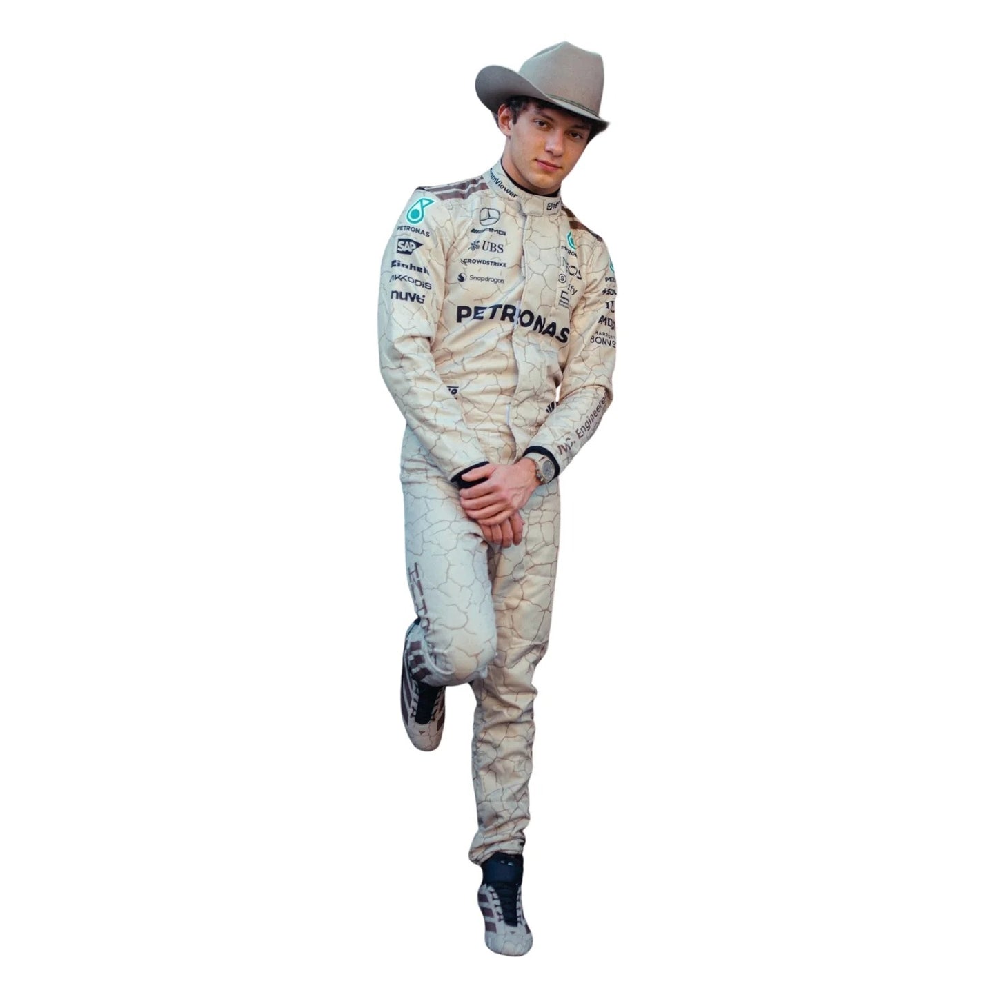 2025 George Russell & Andrea Kimi Antonelli USA Austin GP F1 Racing Suit - Speedxgear