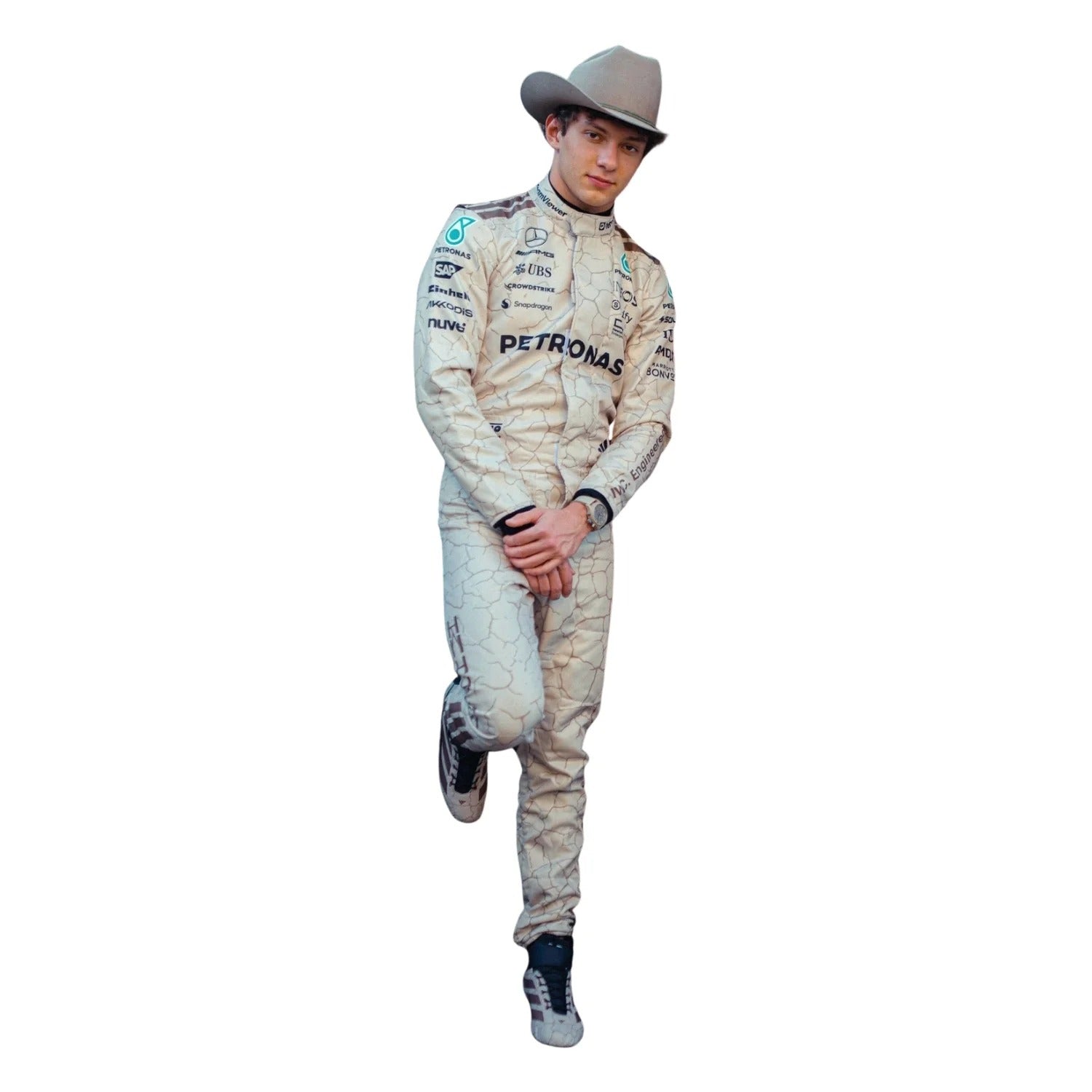 2025 George Russell & Andrea Kimi Antonelli USA Austin GP F1 Racing Suit - Speedxgear