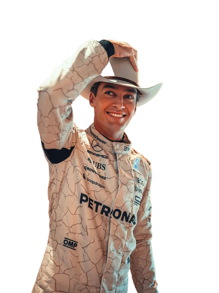 2025 George Russell & Andrea Kimi Antonelli USA Austin GP F1 Racing Suit - Speedxgear