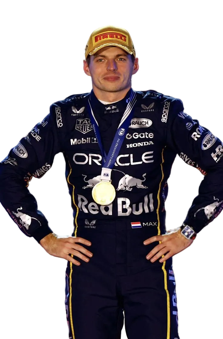 2025 Max Verstappen Las Vegas GP F1 Racing Suit - Speedxgear