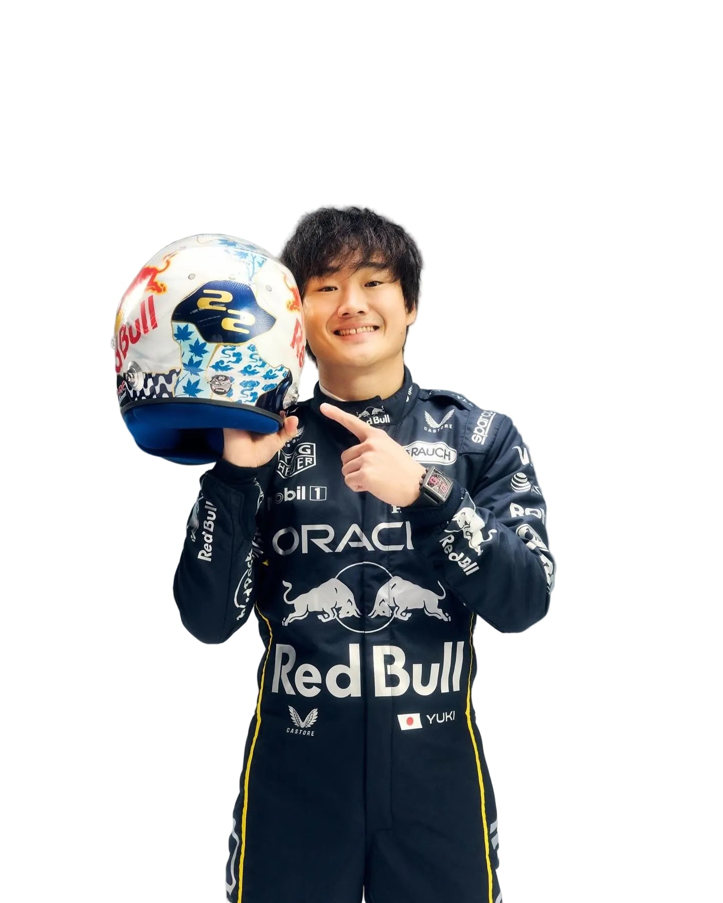 2025 Yuki Tsunoda Las Vegas GP F1 Racing Suit - Speedxgear