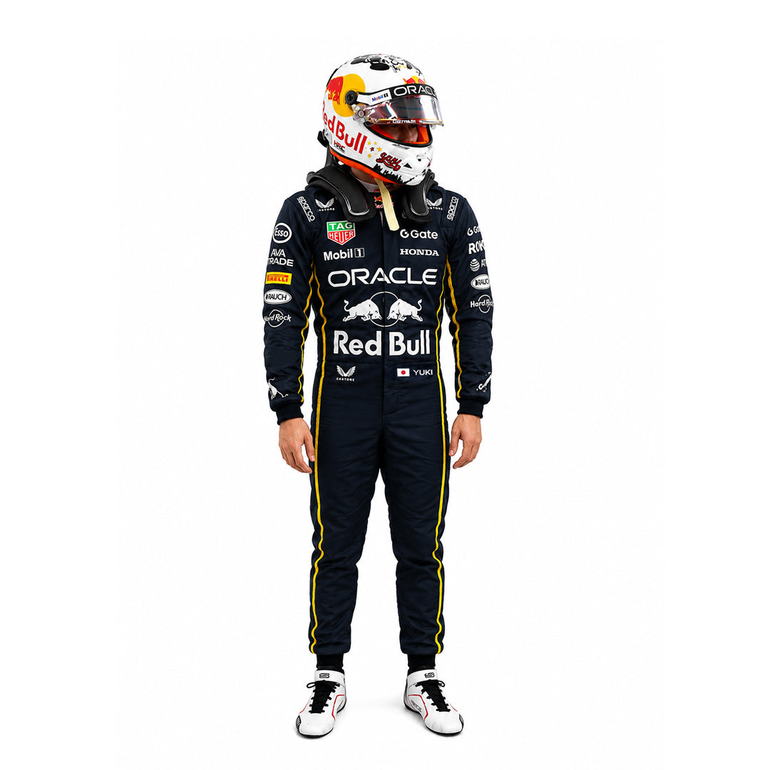 2025 Yuki Tsunoda Las Vegas GP F1 Racing Suit - Speedxgear