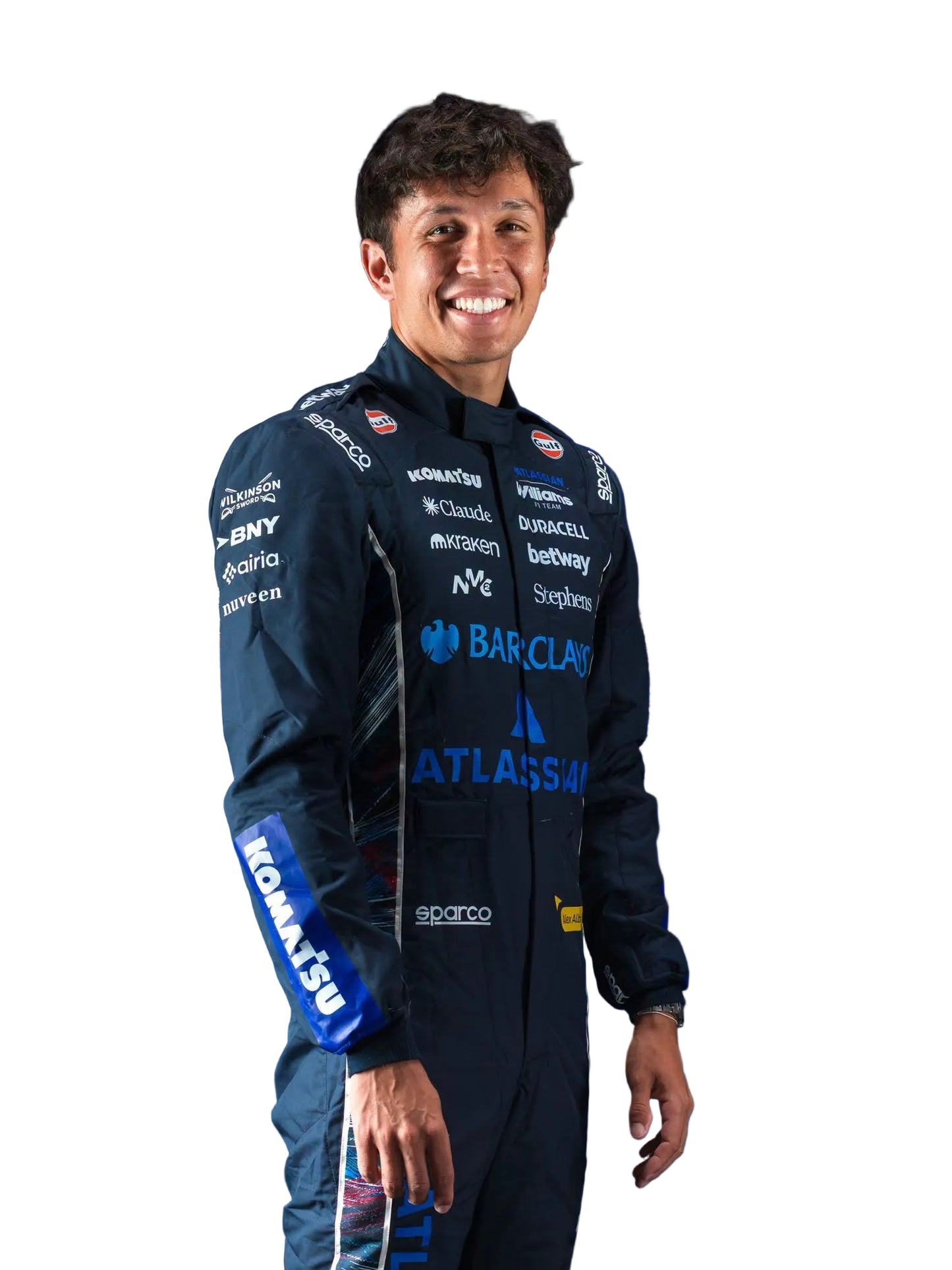 2026 Alex Albon & Carlos Sainz Jr. Special Union Jack British GP F1 Racing Suit - Speedxgear