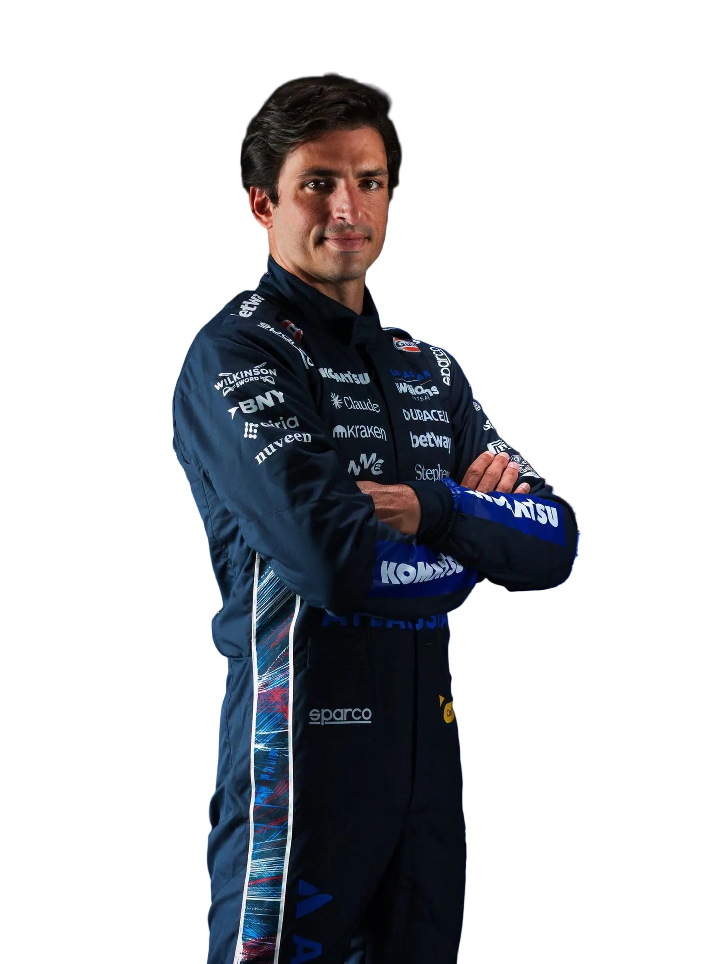 2026 Alex Albon & Carlos Sainz Jr. Special Union Jack British GP F1 Racing Suit - Speedxgear