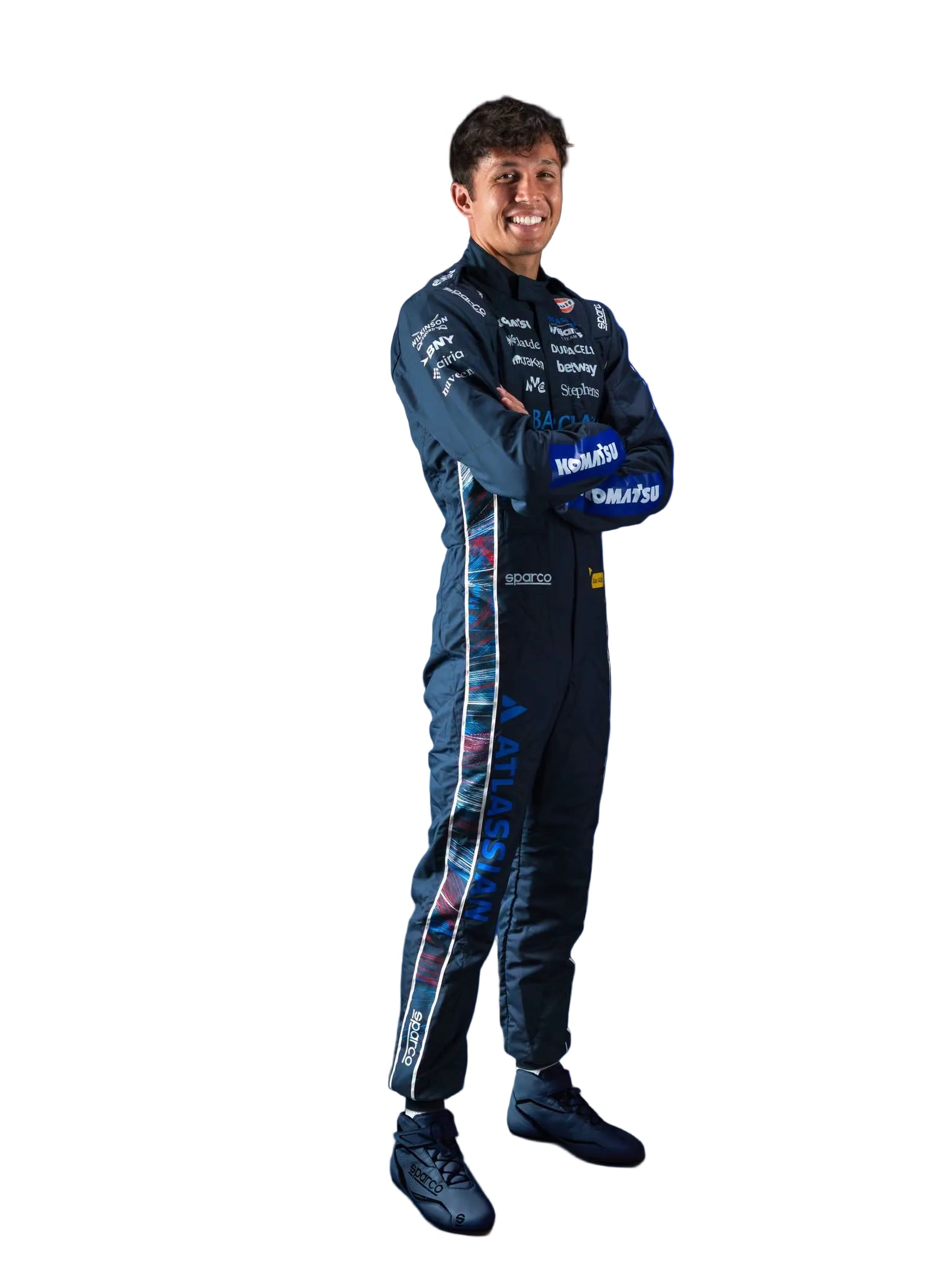2026 Alex Albon & Carlos Sainz Jr. Special Union Jack British GP F1 Racing Suit - Speedxgear