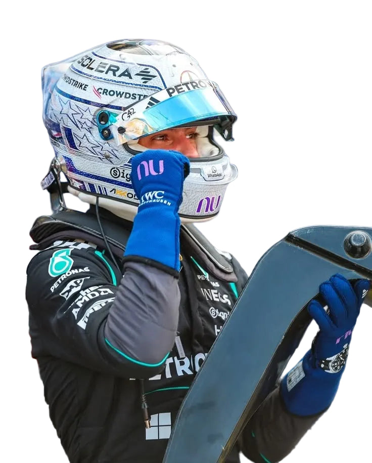 2026 Andrea Kimi Antonelli Mercedes F1 Racing Gloves - Speedxgear