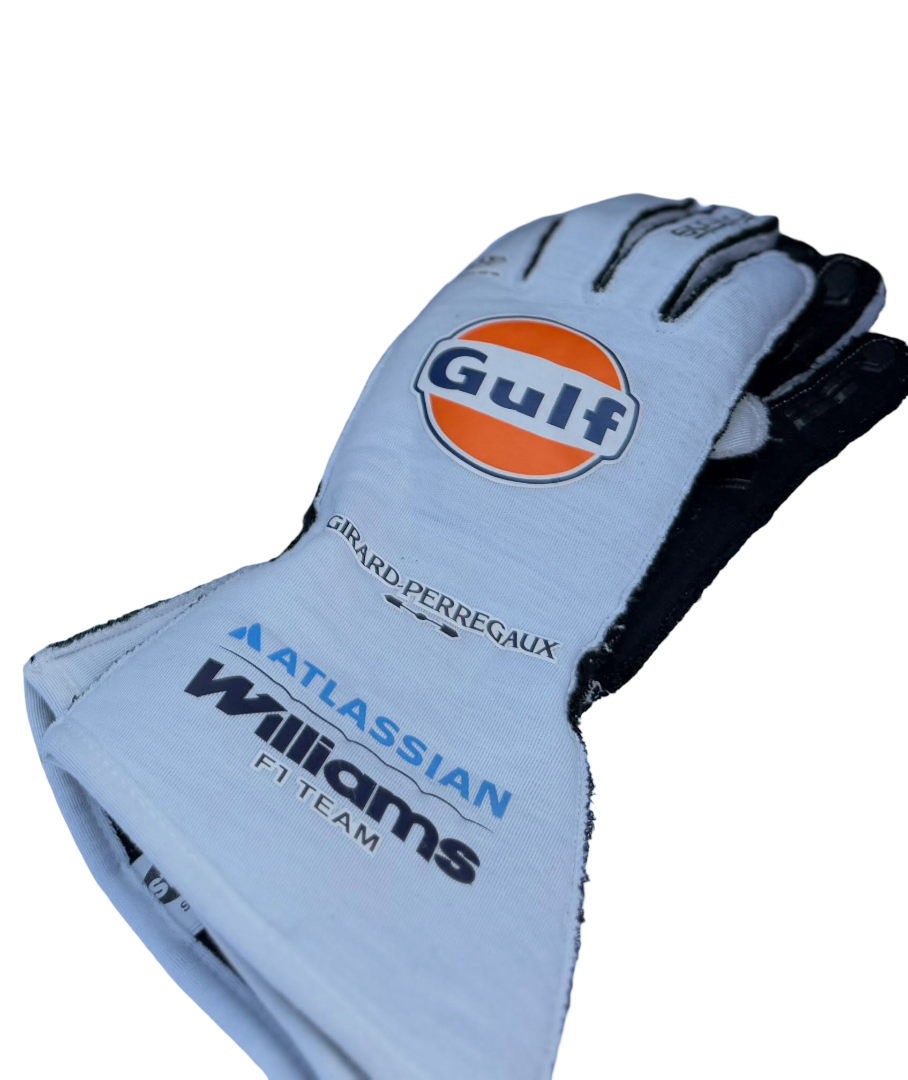 2026 Atlassian Williams F1 Racing Gloves - Speedxgear