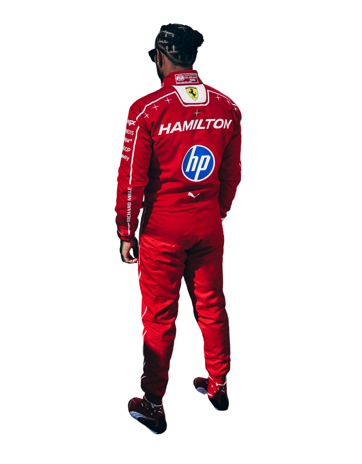 2026 Charles Leclerc & Lewis Hamilton Monza GP F1 Racing suit - Speedxgear