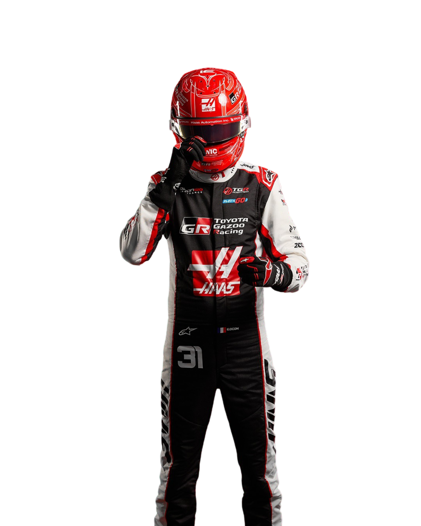 2026 Esteban Ocon and Oliver Bearman F1 Racing Suit From Speedxgear