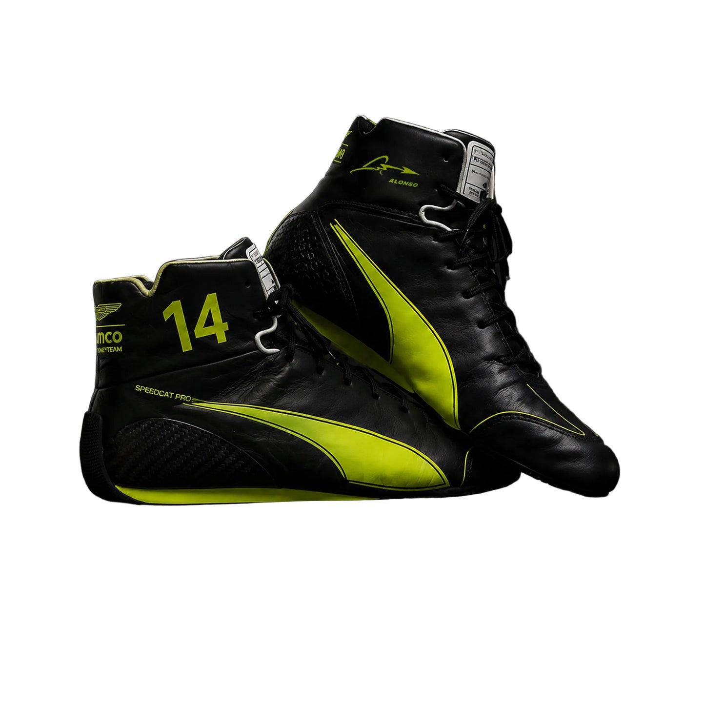 2026 Fernando Alonso Aston Martin F1 Racing Shoes - Speedxgear