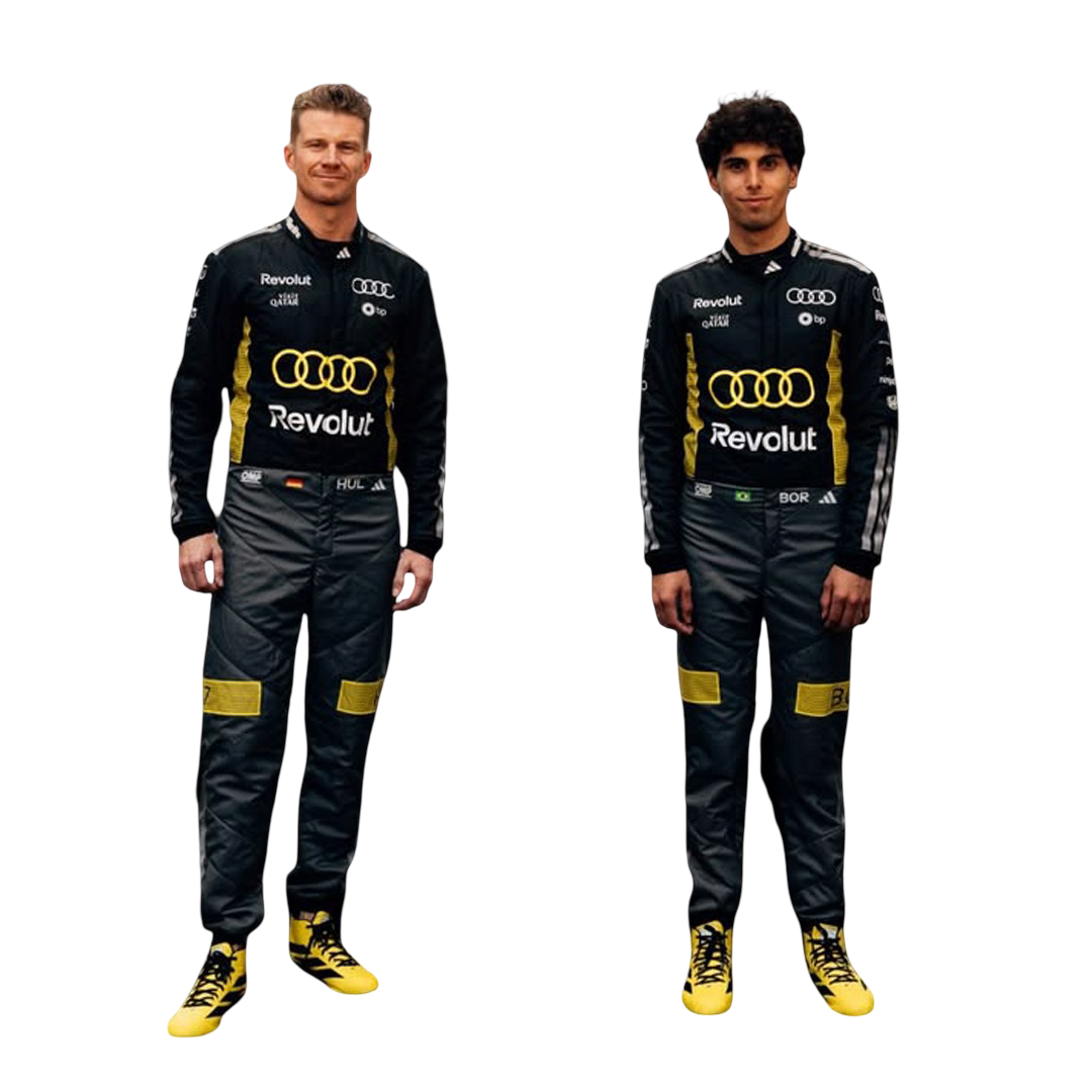 2026 Gabriel Bortoleto & Nico Hulkenberg Monaco GP F1 Racing Suit - Speedxgear