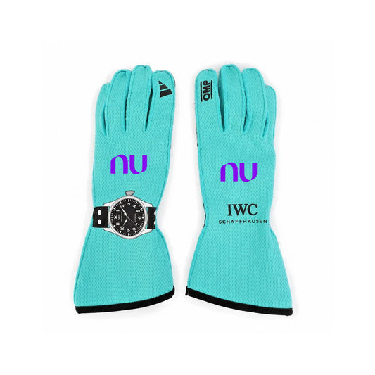 2026 George Russell Mercedes F1 Racing Gloves - Speedxgear