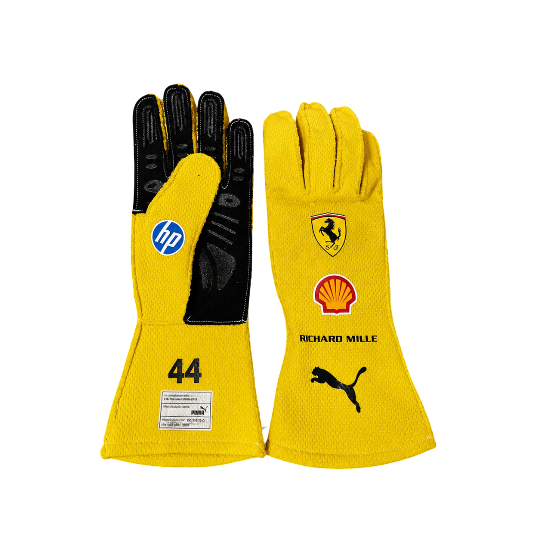 2026 Lewis Hamilton F1 Racing Gloves - Speedxgear